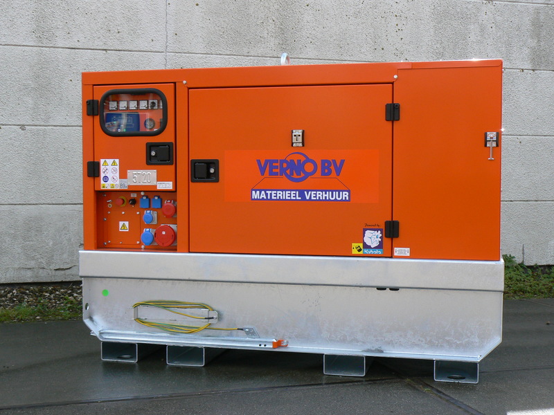 30 kVA Aggregaat 400V | Diesel | Supergeluidgedempt huren