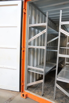 Stelling 6 meter | T.b.v. container