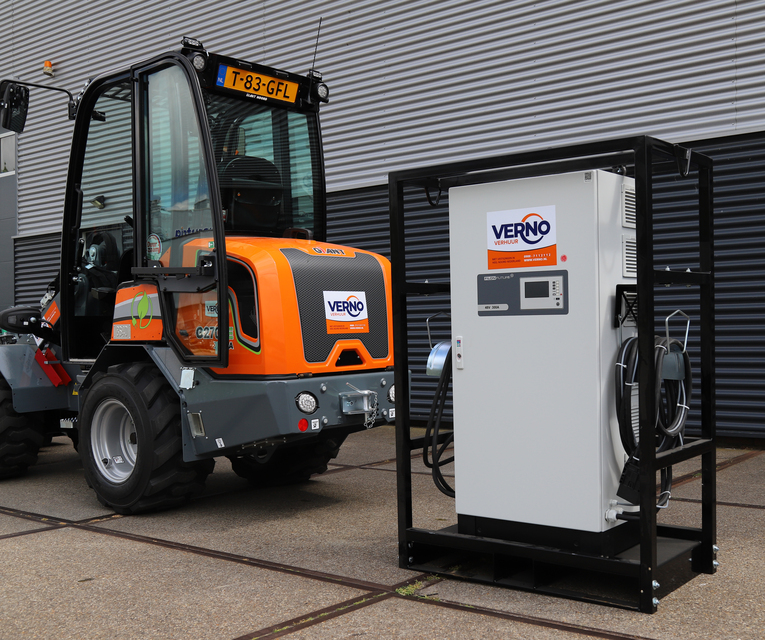 Kniklader 2,8 ton | 100% Elektrisch huren