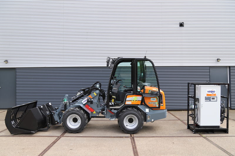 Kniklader 2,8 ton | 100% Elektrisch huren