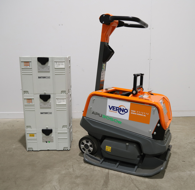 Trilplaat 30 kN 50cm | Accu | Omkeerbaar | 100% elektrisch huren
