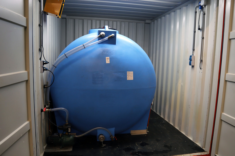 Aquapress-unit | 5000 liter | Vorstvrij in container huren