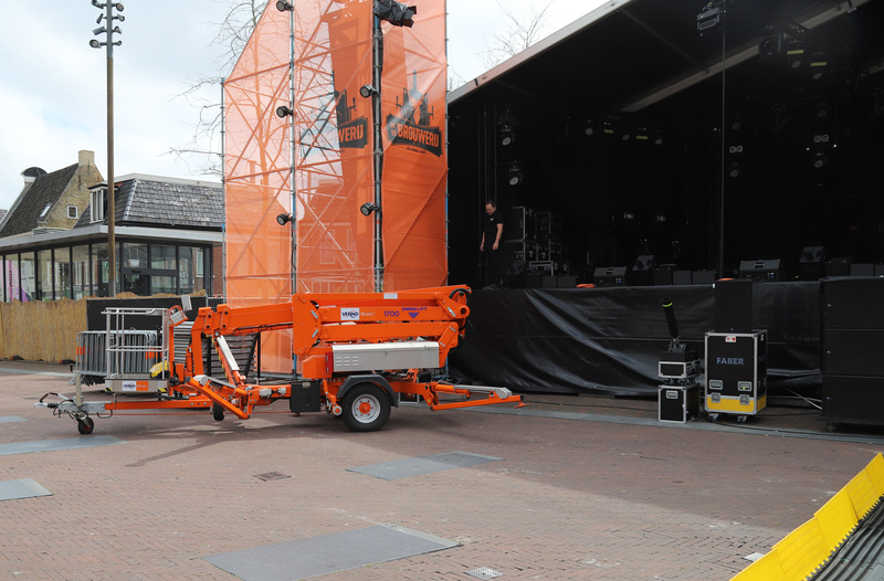 Knik-telescoop hoogwerker | 17.2 meter | Aanhanger | Accu - Diesel huren