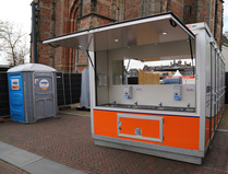 Toilet-unit (max. 14 personen)