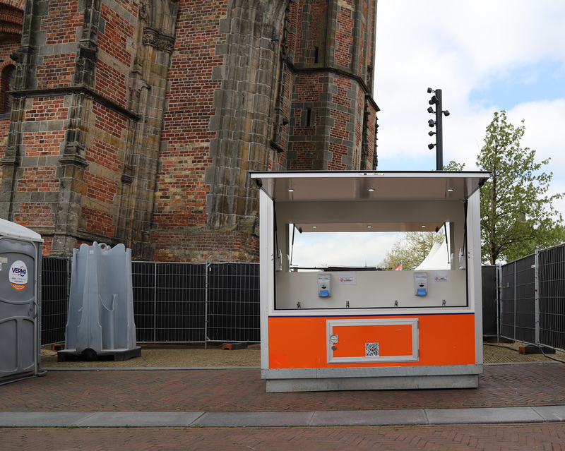 Toilet-unit (max. 14 personen) huren