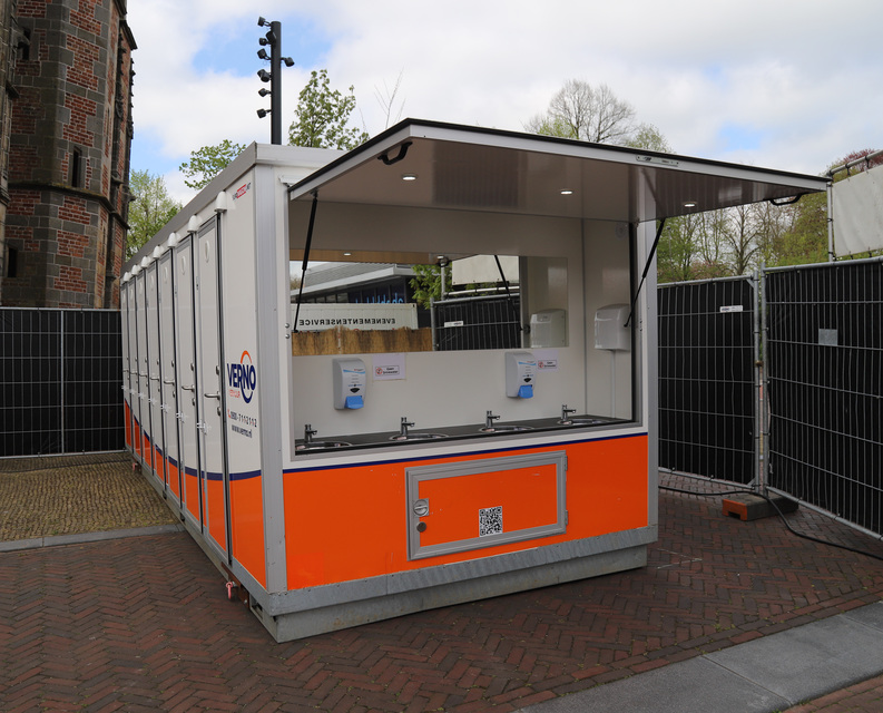 Toilet-unit (max. 14 personen) huren