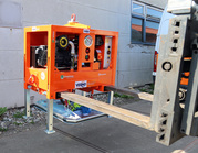 vacuumunit accu verno op lepels heftruck