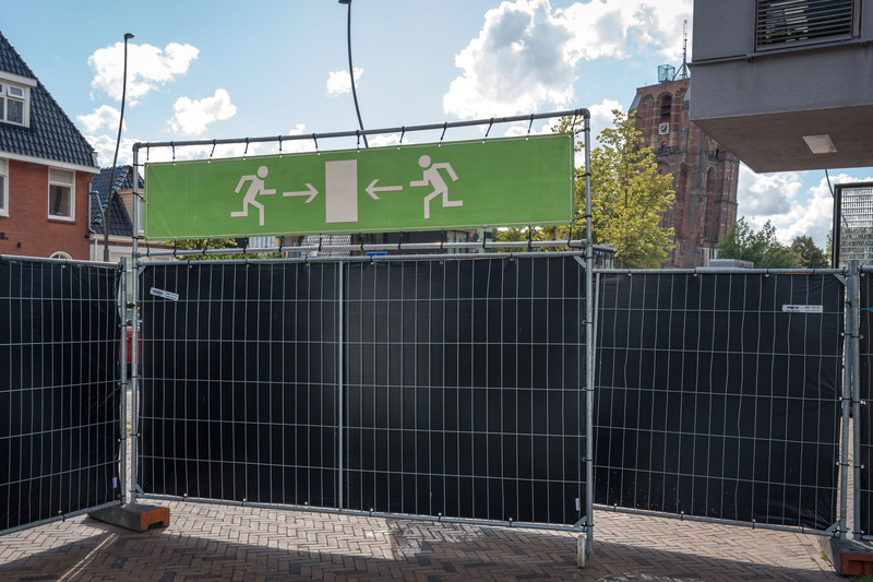 Bouwhek 3,5 x 2 meter (compleet met doek) huren