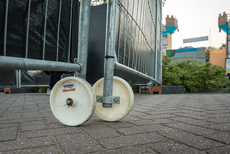 Bouwhek 3,5 x 2 meter (compleet met doek) huren