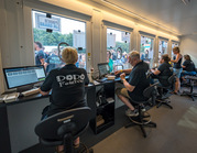 Kassa unit in gebruik tijdens Dodo festival 2025.
