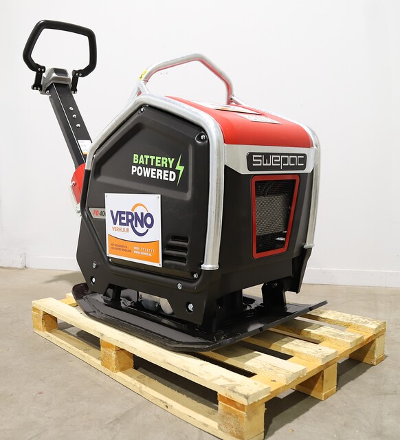 Trilplaat accu 55 kN | emissieloos | 100% elektrisch huren