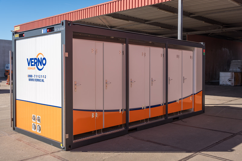 Toilet-unit dames (12 toiletten) huren