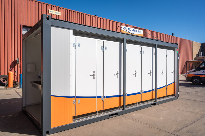 Toilet-unit dames (12 toiletten) huren