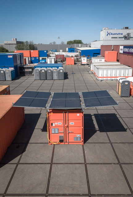 Accupack 45 kVA - 60 kWh met zonnepanelen huren
