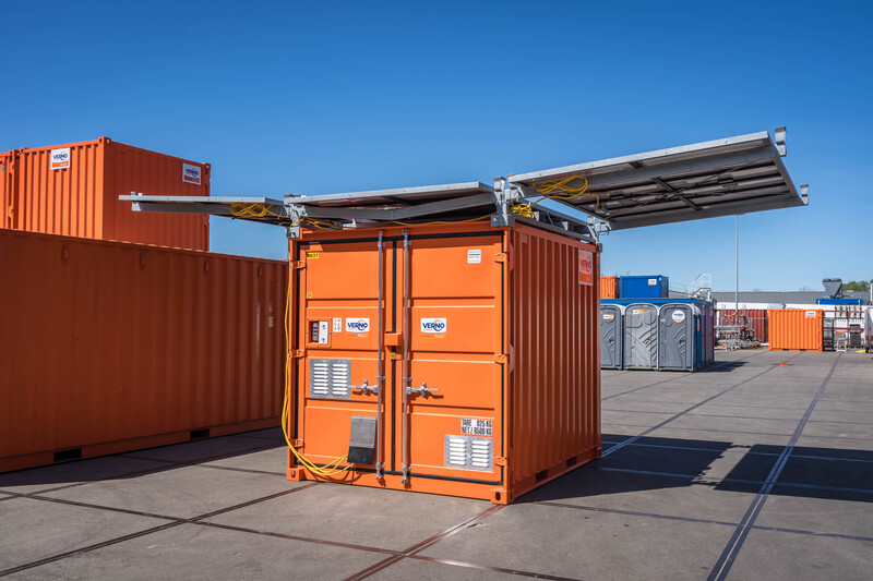 Accupack 45 kVA - 60 kWh met zonnepanelen huren