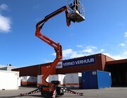 Knik-telescoophoogwerker | 
17 meter | Rups-Spin