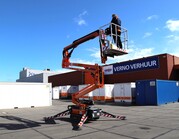 Knik-telescoophoogwerker | 
17 meter | Rups-Spin