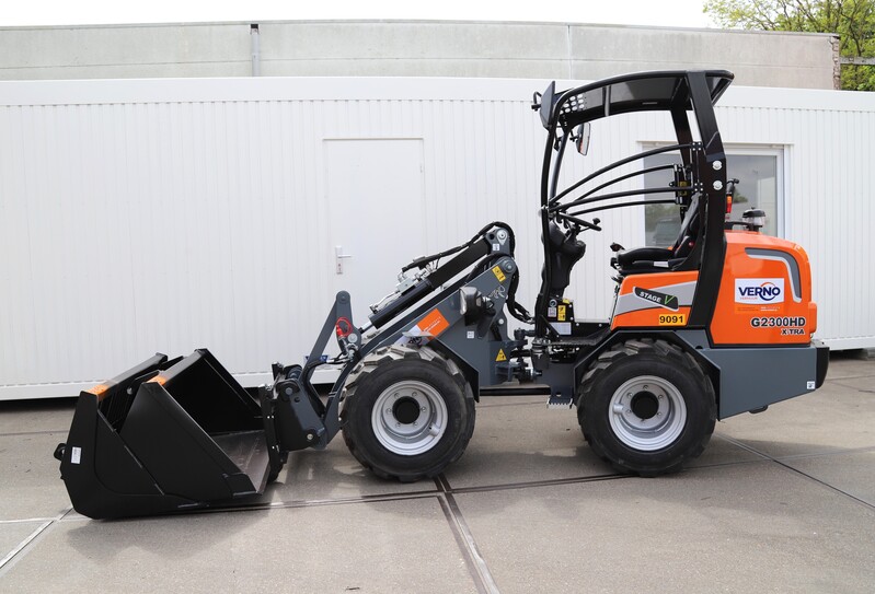Kniklader 2,2 ton/diesel huren