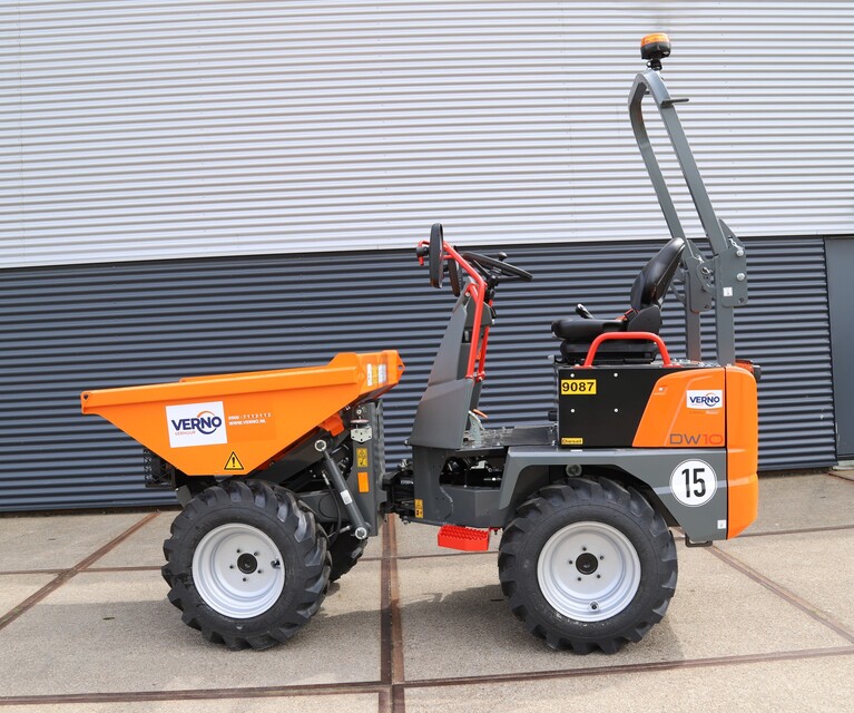Dumper 1 ton | 4 x 4 | Hoogkiep | Diesel huren