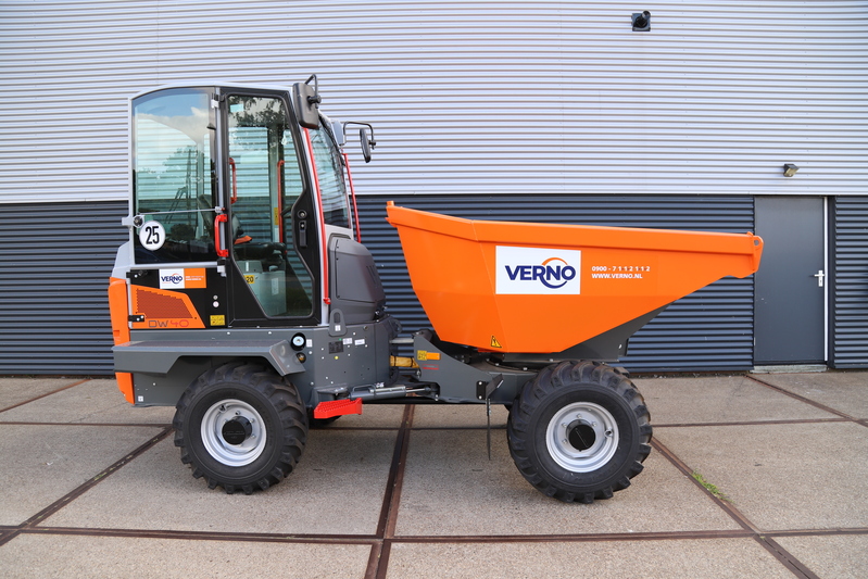 Dumper 4.000 kilo | 4 x 4 | Diesel + Cabine huren