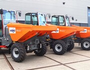 Dumper 4 ton | 4x4 | Diesel | met cabine