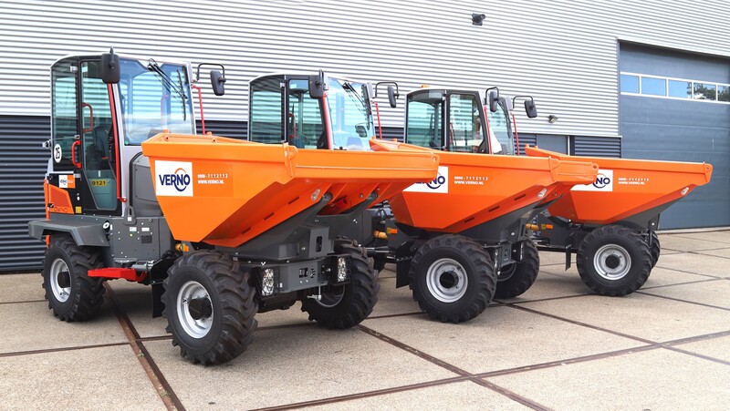 Dumper 4.000 kilo | 4 x 4 | Diesel + Cabine huren