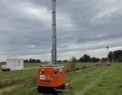 Lichtmast stationair | 6x100W | LED | Hybride
